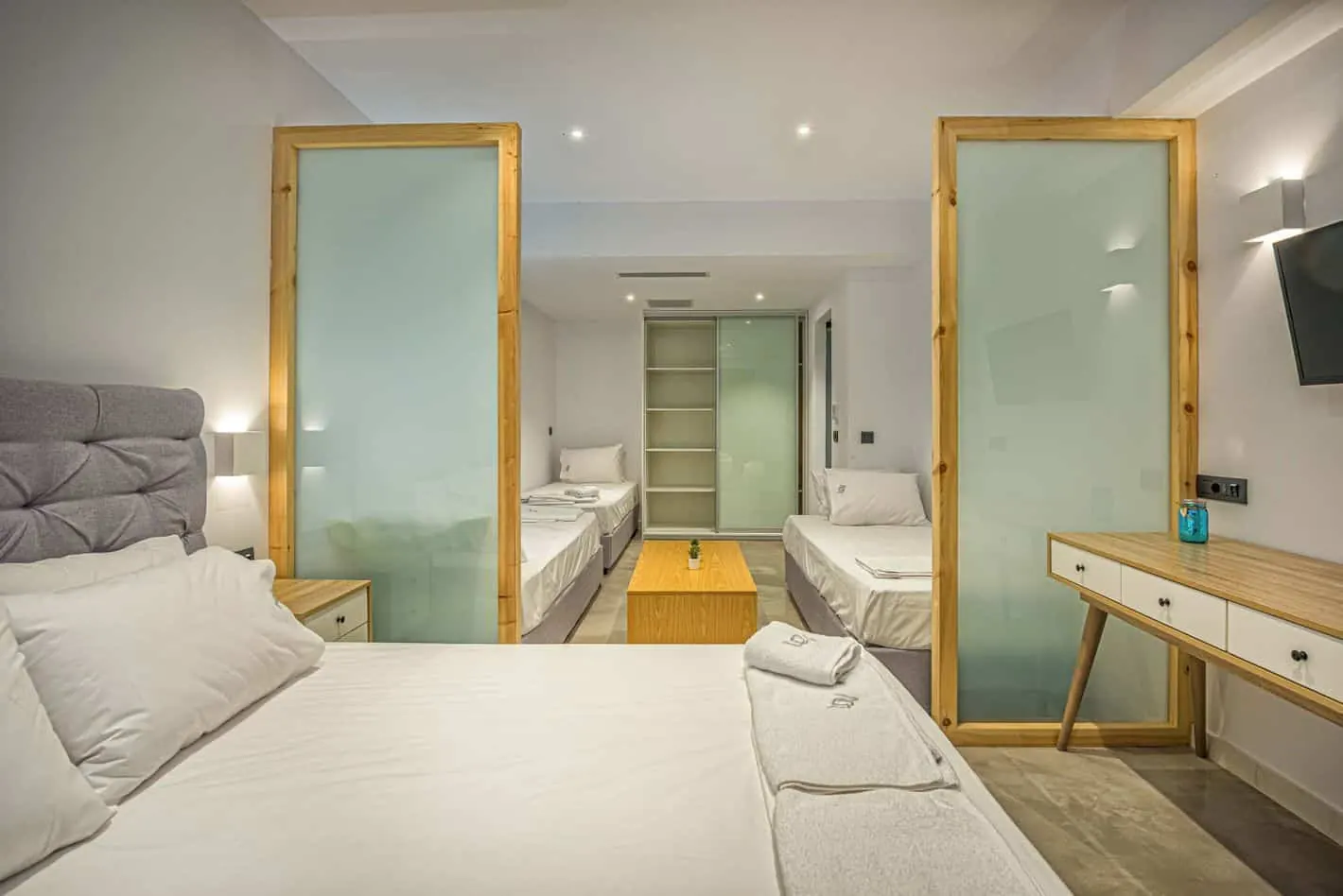 Bedroom suite at Divine Villa Zakynthos