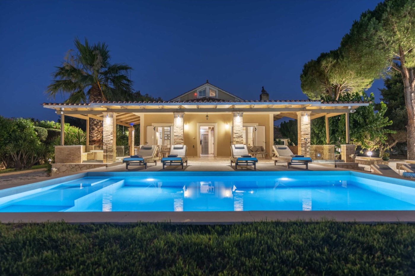 Dream Villa private pool and garden in Zakynthos